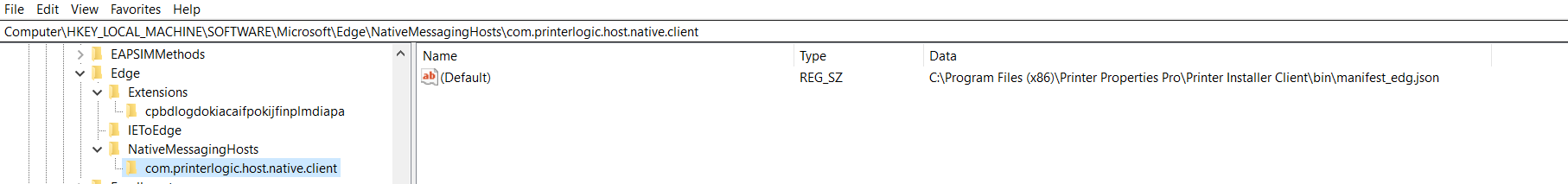 Native Messaging is being blocked