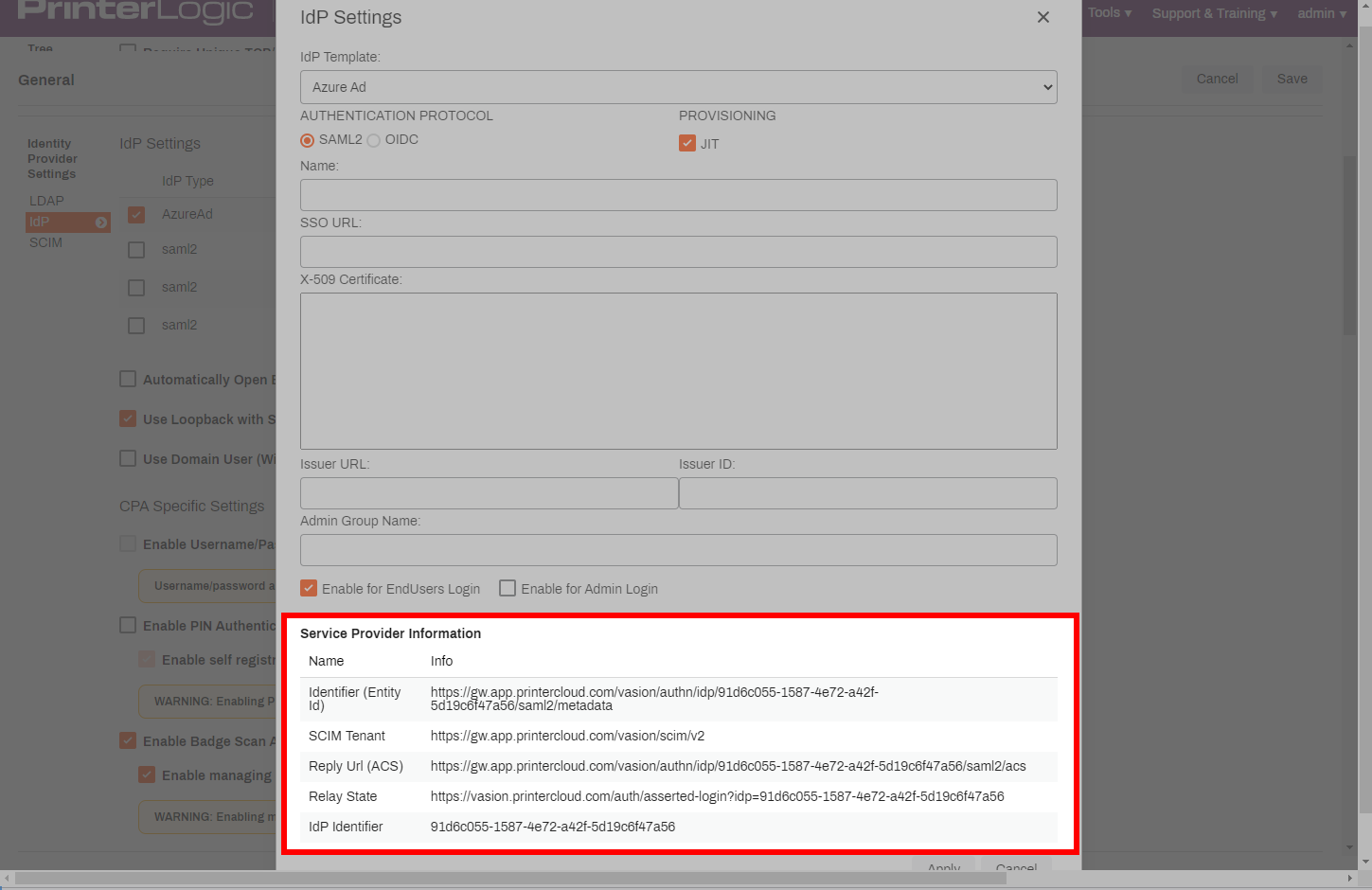 Set up Entra (Azure AD) connection